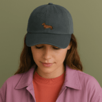 GORRA DE BÉISBOL PERRO SALCHICHA TECKEL - Aura